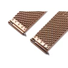 Edelwolle MESH/Milanese óraszíj, rosegold, 18mm