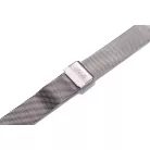 Edelwolle MESH/Milanese óraszíj, ezüst, 16mm