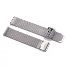 Edelwolle MESH/Milanese óraszíj, ezüst, 18mm