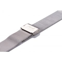 Edelwolle MESH/Milanese óraszíj, ezüst, 18mm