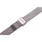 Edelwolle MESH/Milanese óraszíj, ezüst, 18mm