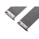 Edelwolle MESH/Milanese óraszíj, ezüst, 18mm