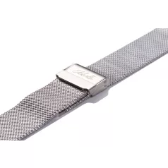 Edelwolle MESH/Milanese óraszíj, ezüst, 24mm