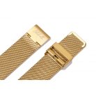 Edelwolle MESH/Milanese óraszíj, arany, 16mm