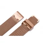 Edelwolle MESH/Milanese óraszíj, rosegold, 14mm
