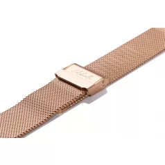 Edelwolle MESH/Milanese óraszíj, rosegold, 16mm