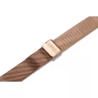 Edelwolle MESH/Milanese óraszíj, rosegold, 18mm