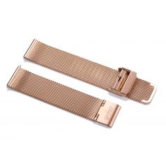 Edelwolle MESH/Milanese óraszíj, rosegold, 20mm