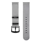Edelwolle prémium kétrészes Nato óraszíj, szürke, 18mm