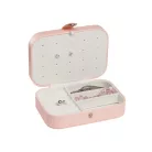 EDELWOLLE BŐR ÉKSZERTARTÓ DOBOZ, PINK