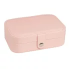 EDELWOLLE BŐR ÉKSZERTARTÓ DOBOZ, PINK