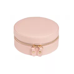 EDELWOLLE BŐR ÉKSZERTARTÓ DOBOZ, PINK