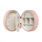 EDELWOLLE BŐR ÉKSZERTARTÓ DOBOZ, PINK
