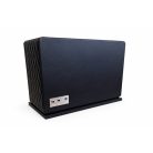 Varrott bőr óraforgató 8 órának, fekete