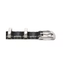 WB Original prémium Nato óraszíj, fekete/szürke, 20mm