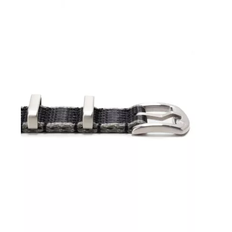 WB Original prémium Nato óraszíj, fekete/szürke, 20mm