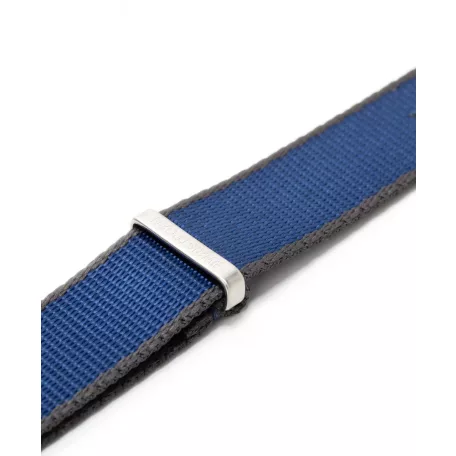 WB Original prémium Nato óraszíj, kék/szürke, 20mm