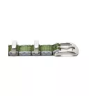 WB Original prémium Nato óraszíj, zöld/fehér, 20mm