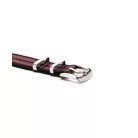 WB Original prémium kétrészes Nato óraszíj, fekete/piros/zöld, 22mm