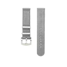 WB Original prémium kétrészes Nato óraszíj, szürke, 20mm