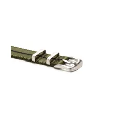   WB Original prémium kétrészes Nato óraszíj, zöld/fekete, 20mm