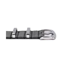 WB Original ultra prémium Nato óraszíj szürke, 22mm