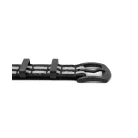 WB Original ultra prémium Nato óraszíj fekete/szürke 20mm