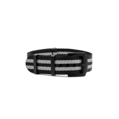   WB Original ultra prémium Nato óraszíj fekete/szürke 22mm