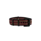 WB Original ultra prémium Nato óraszíj fekete/piros/zöld 22mm