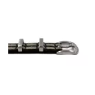 WB Original prémium Nato óraszíj fekete/bézs/szürke, 22mm