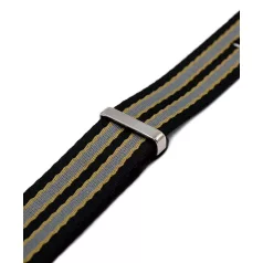   WB Original ultra prémium Nato óraszíj fekete/bézs/szürke, 20mm