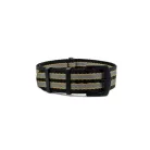 WB Original ultra prémium Nato óraszíj fekete/bézs/szürke, 22mm