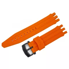 VOSTOK EUROPE ENERGIA SZILIKON ÓRASZÍJ, NARANCS (26mm)