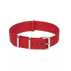 NATO SZÍJ, MEGGYPIROS, 22MM