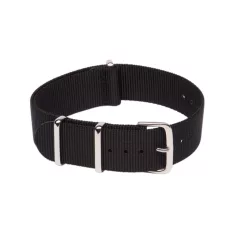 NATO SZÍJ, FEKETE, 22MM
